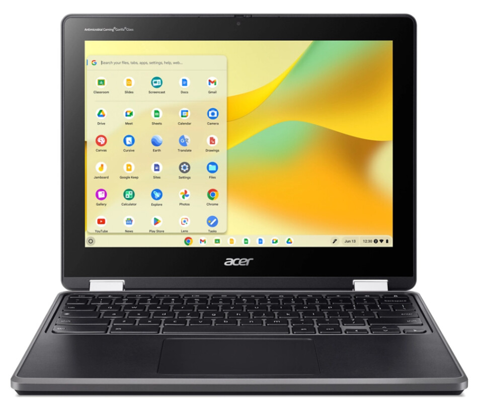 Acer Chromebook R856LT-TCO-C0QF N100 30.5 cm (12") Touchscreen HD+ 8 GB LPDDR5-SDRAM Wi-Fi 6 (802.11ax) ChromeOS Black