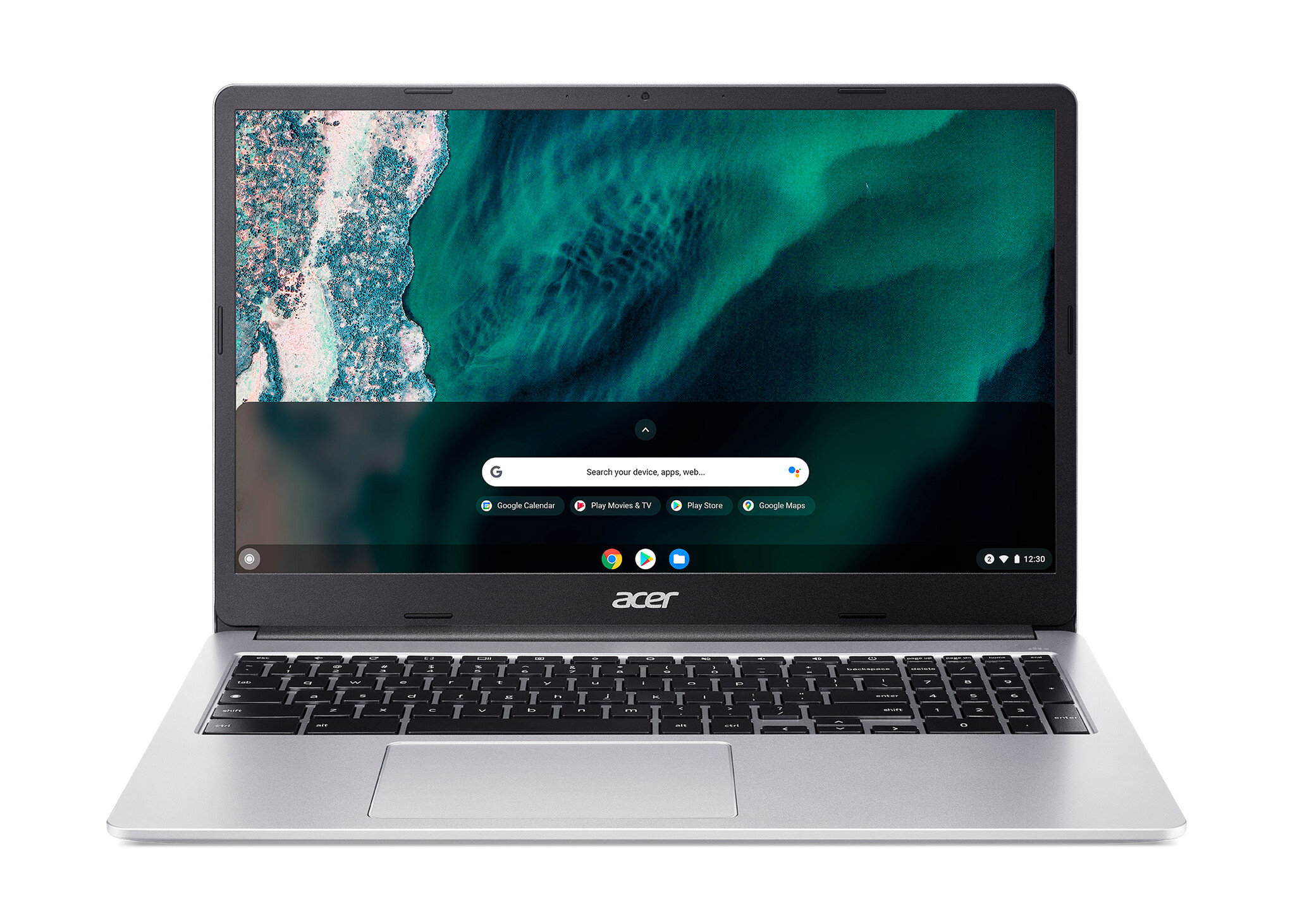 Acer Chromebook 315 CB315-4HT-P8SE Intel® Pentium® Silver N6000 39.6 cm (15.6") Touchscreen Full HD 8 GB LPDDR4x-SDRAM 128 GB eMMC Wi-Fi 6 (802.11ax) ChromeOS Silver